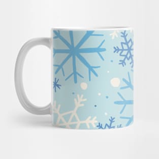 Winter Snowflake Pattern Mug